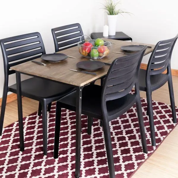 Dining table for 4seats with Neem wood top