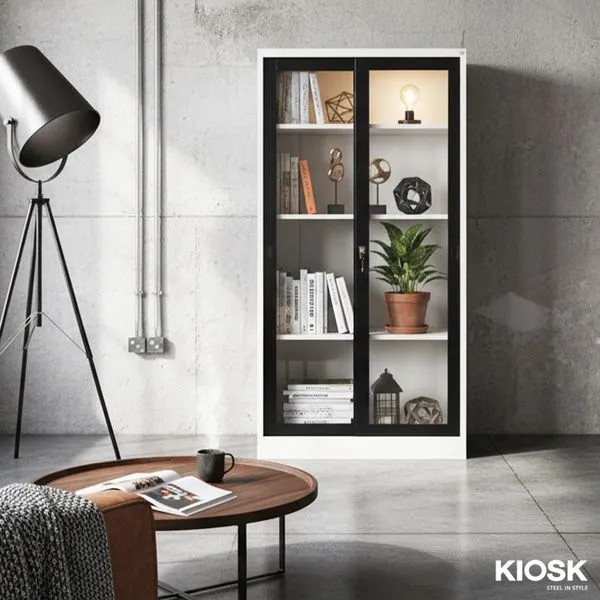 Lemari Pintu Kaca Geser - Cupboard