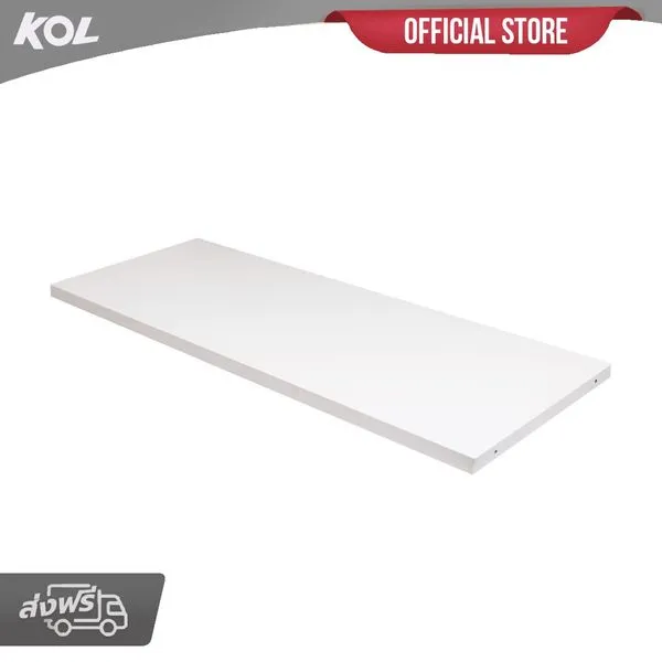 KOL Shelf Board for 3-Foot Sliding Door Cabinet with Shelf Hooks.