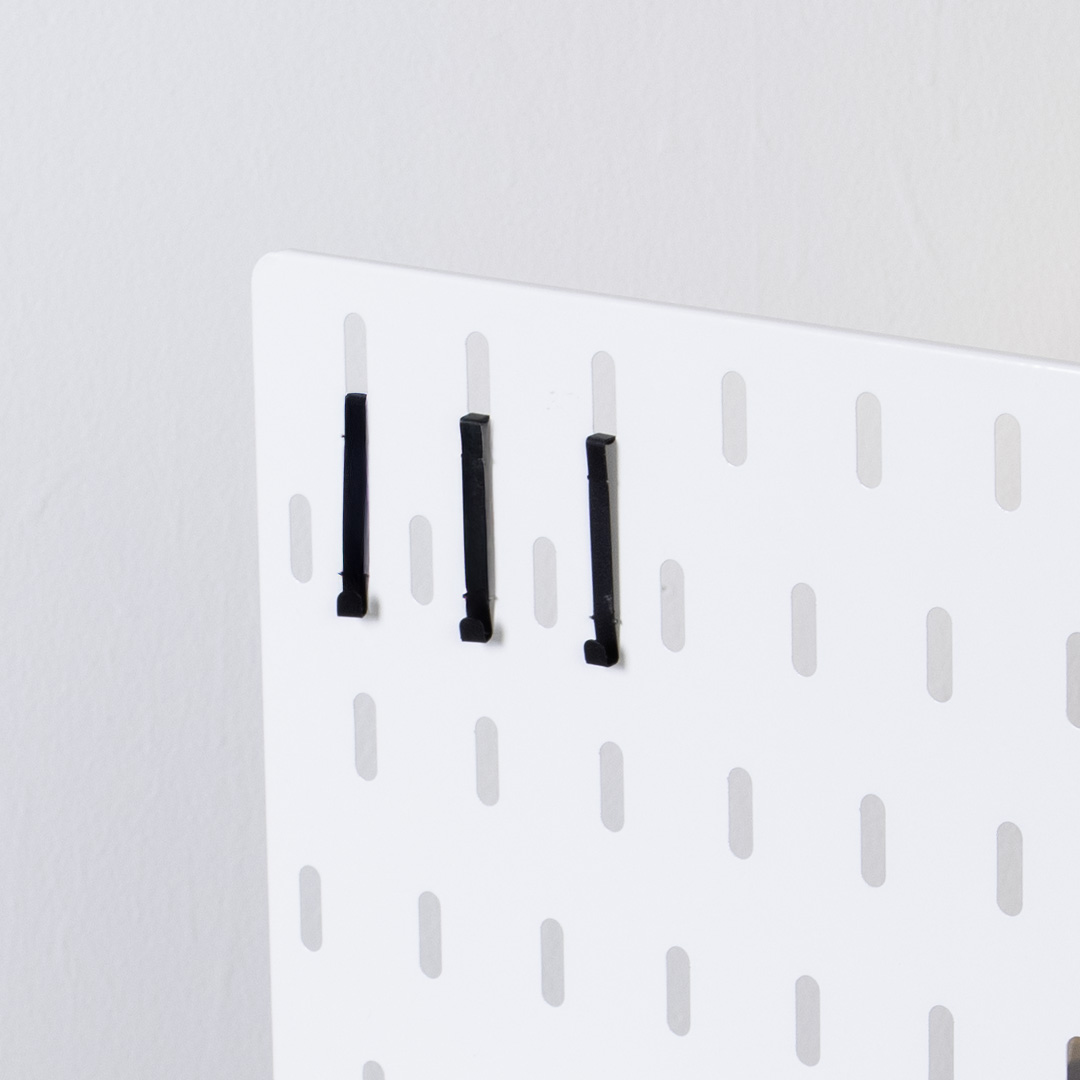 Steel Hooks for Pegboard with Stand (Model RP-10), Set of 2