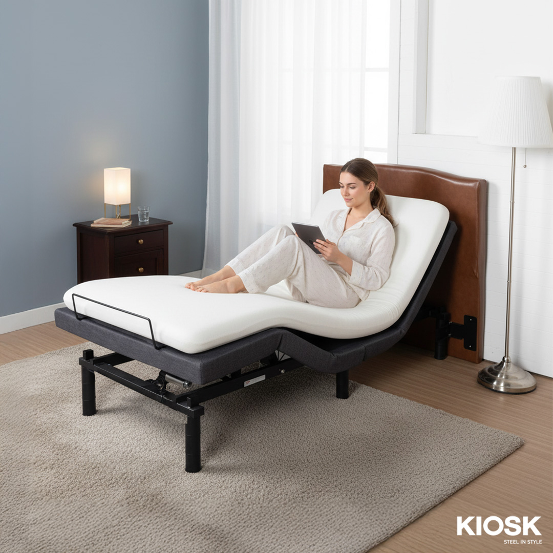 Ranjang Listrik yang dapat disesuaikan untuk kasur berukuran 3-3,5ft dengan sistem pijat