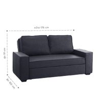 London Sofabed 2seats -4