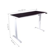 Electric Adjustable Desk 180 cm.-8