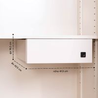 Drawers for wardrobes with fingerprint locks-10