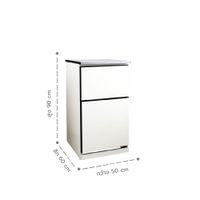 Kitchen cabinet -stove tank keeper-11