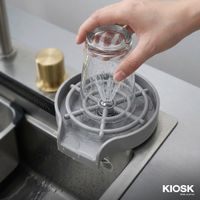 KIOSKตู้ครัวพร้อมซิงค์แสตนเลสSUS304 ก๊อกอัจฉริยะ และอุปกรณ์เสริมครบชุด-6