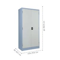 Lemari Arsip dengan 2 Pintu dan Handle Tersembunyi-7