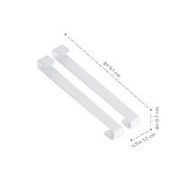 Steel Hooks for Pegboard with Stand (Model RP-10), Set of 2-5