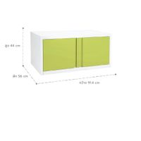 Open door overhead cabinet-6