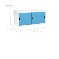 Sliding door overhead cabinet-4