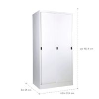 Sliding door wardrobe-3