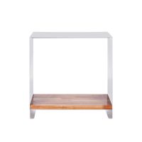 Durâmor Side Table and Coffee Table -Neem wood shelf.-4