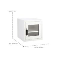 Rak Serbaguna Pintu Kaca | UNI Box-4
