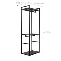 Valet Walk In Closet 70 cm.-13