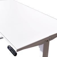 Electric adjustable Desk with Pop up Socket 160 cm.-2
