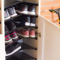 Angolo Shoe cabinet-2doors-5