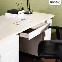 VIO working Desk 150cm- rubber wood top-2