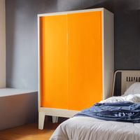 Brim Sliding door wardrobe-high legs