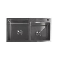 Kitchen Cabinet dengan 2 wadah stainless sink ( SUS 304 grade)-4