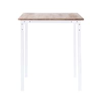 Dinning table  for 2 with Neem wood  top-6