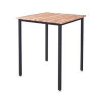 Dinning table  for 2 with Neem wood  top-9