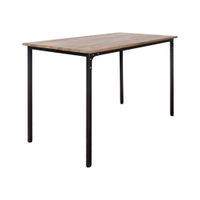 Dining table for 4seats with acacia wood top-3