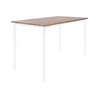 Dining table for 4seats with acacia wood top-5