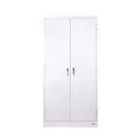 KOL 2-Door Cabinet with L Shape Handles, Adjustable Shelves, and Lock-3