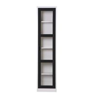 High cabinet -open glass door with 40.7 cm. depth-1