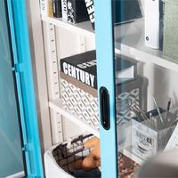 High cabinet - Open glass door-7