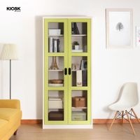 High cabinet - Open glass door