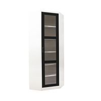 Corner high glass cabinet (Hexagon)-9
