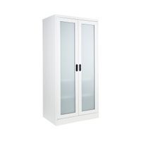 Frosted glass door wardrobe-4