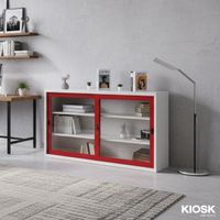 Sliding glass door cabinet 5 ft.