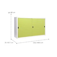 Sliding door cabinet 5 ft.-5