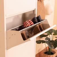 Shoe cabinet -3 swing doors-3