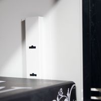 Sliding door cabinet with graphic-2